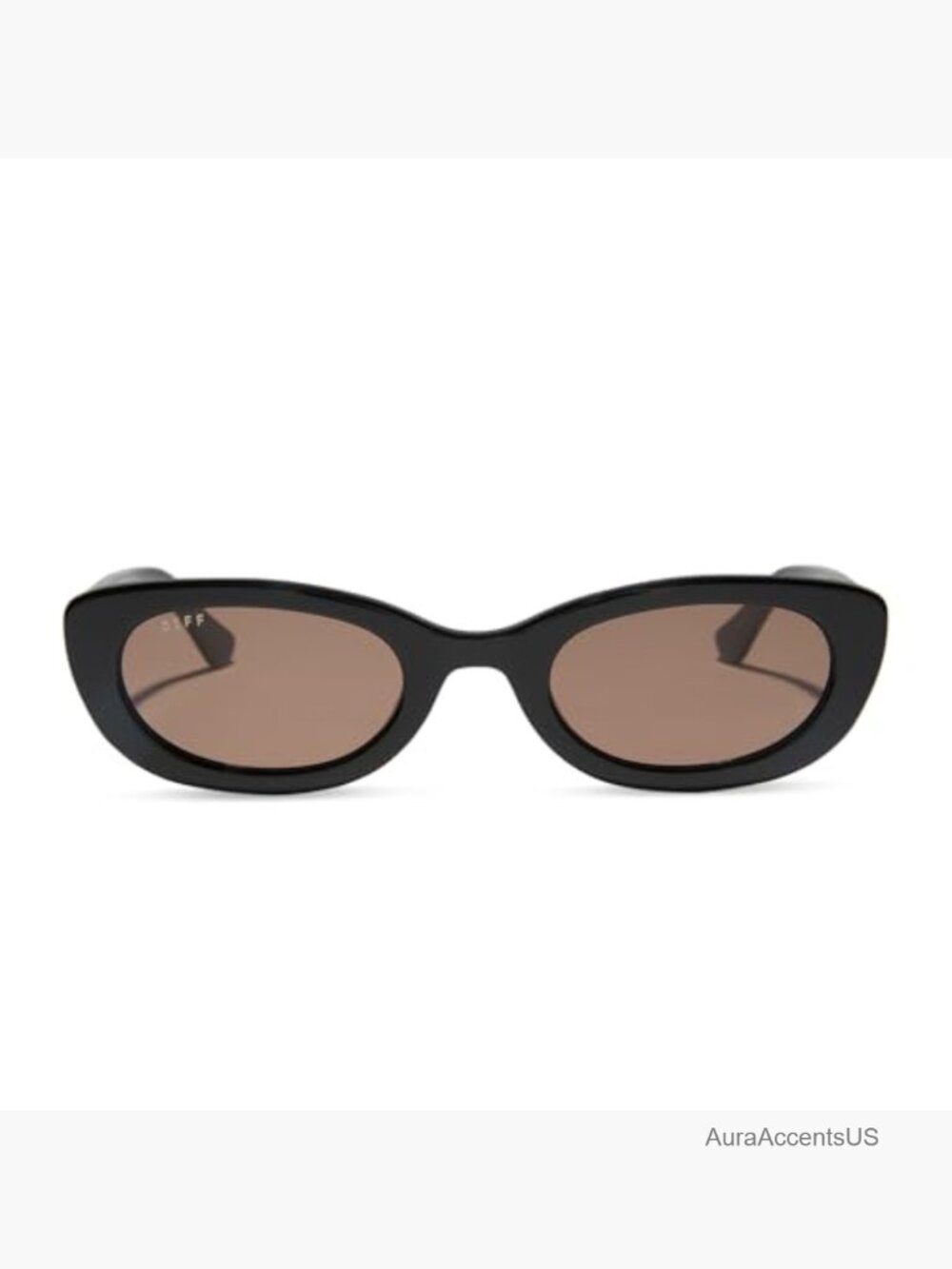 Oval Sunglasses with UV Protection and Scratch Resistant Lenses - Picture 3 of 7